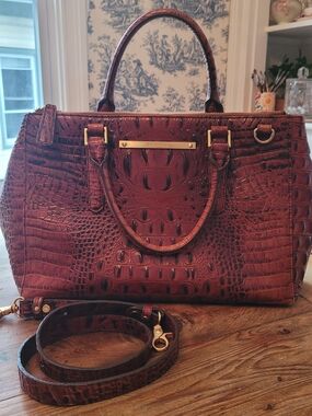 Brahmin Pecan Lincoln Satchel Hard To Find!